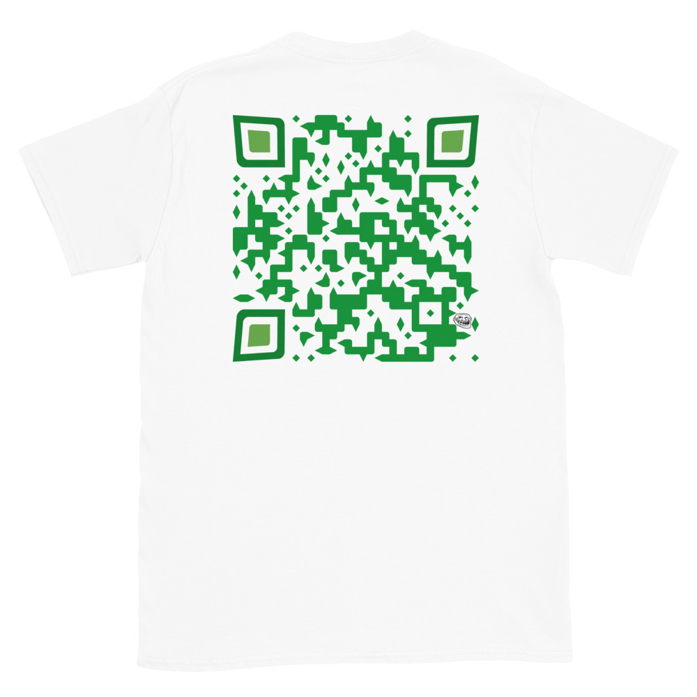 Rickroll QR Code T-Shirt