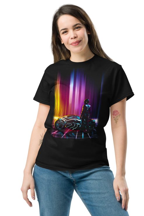 "Cyberpunk Rider" Unisex t-shirt
