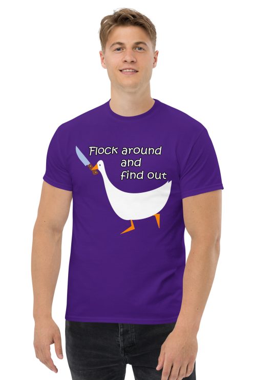 Alternative view of "Flock Around and Find Out" Unisex t-shirt
