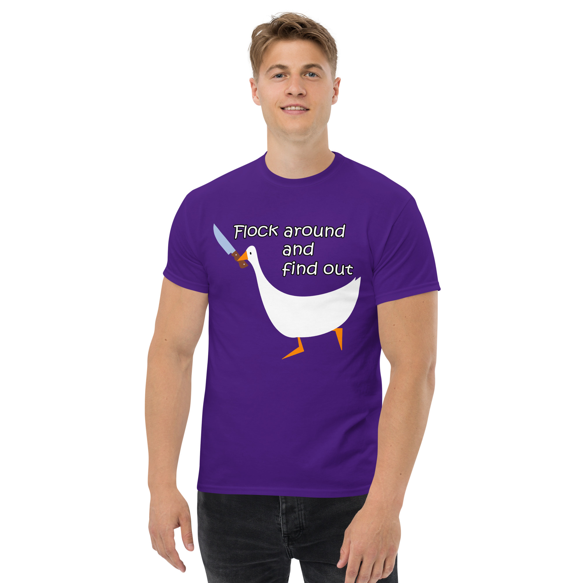 "Flock Around and Find Out" Unisex t-shirt - Image 2