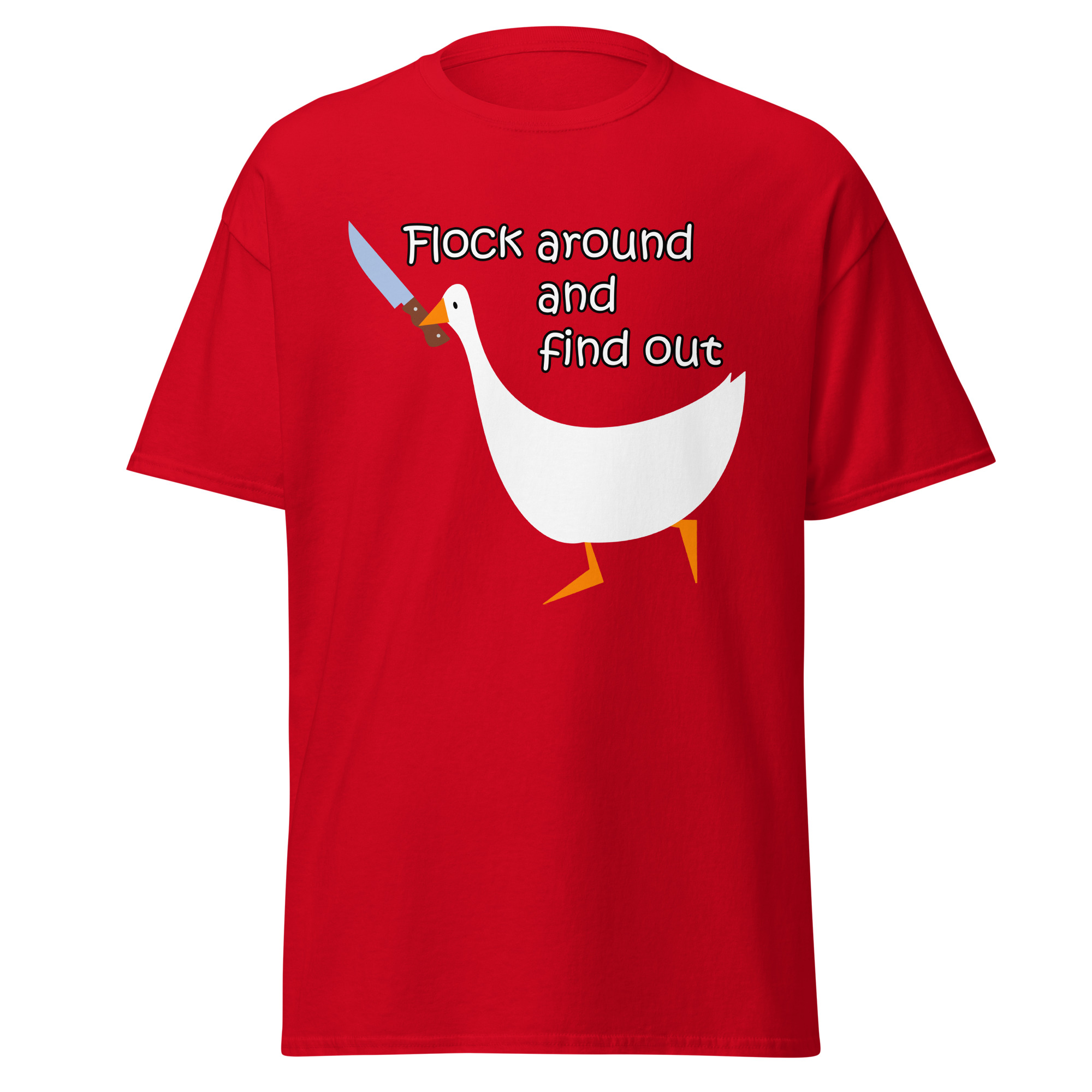 "Flock Around and Find Out" Unisex t-shirt