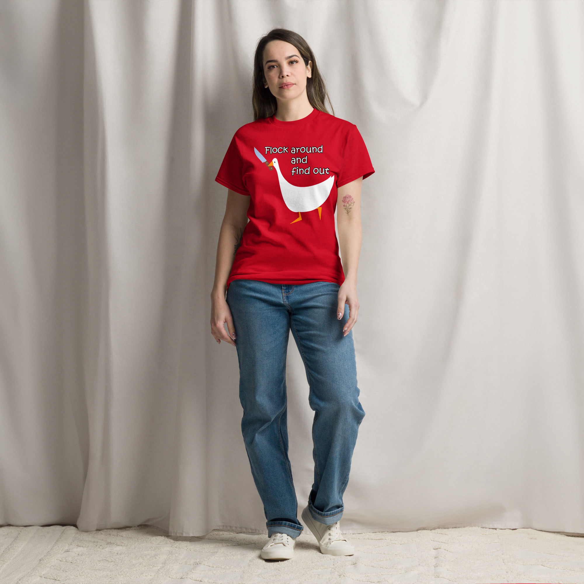 "Flock Around and Find Out" Unisex t-shirt - Image 3