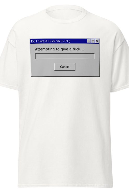 "Do I Give a Fuck" Unisex t-shirt