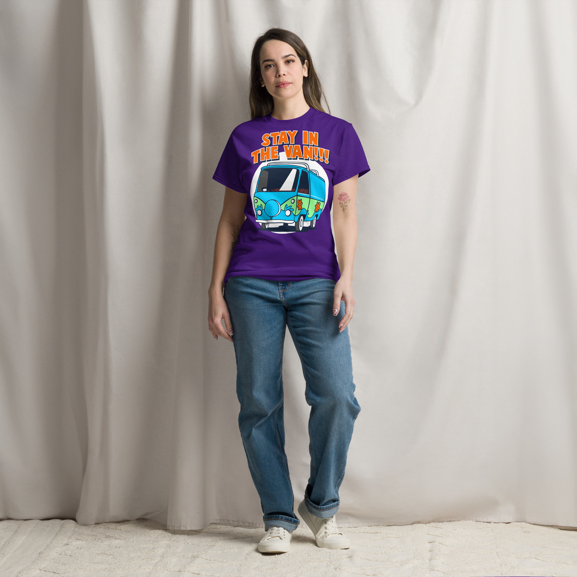 "Stay In The Van" Unisex t-shirt - Image 3